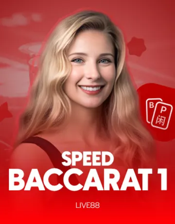 Speed Baccarat 1 live game by Live88